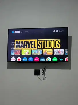 Baru 5 Bulan Pakai SHARP LED Google TV 42 Inch