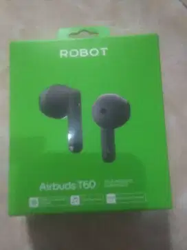 Dijual headset bluetooth merk robot baru 1 Minggu