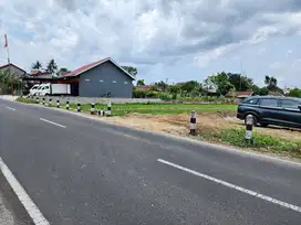 Timur Pasar Godean, Tanah Setrategis Tepi Jl sidokarto cocok Hunian