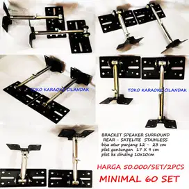 bracket speaker kecil minimal 60set