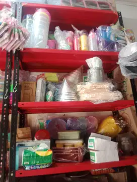 Dijual rak besi 5 susun  ada 2 rak