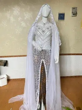 JUAL CEPAT kebaya akad pengantin wanita