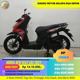 HONDA NEW BEAT CBS 2023 CASH/KREDIT GRATIS KIRIM JABODETABEK