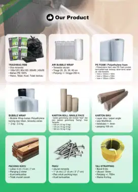 Plastik Wrapping Plastic Stretch Film Packing Bening Tebal