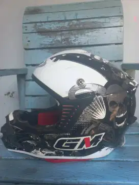 Helm Fulface Merk GM Original, Keren
