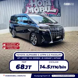 Alphard G ATPM 2.5 Facelift AT Thn 2018