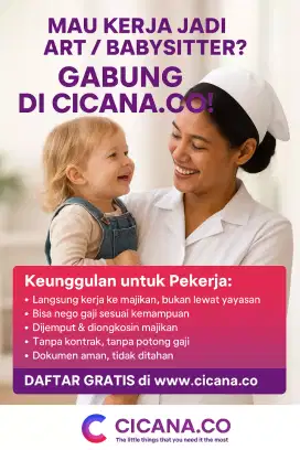Loker Art, Babysitter dan Caregiver