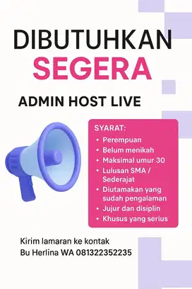 Cari Host Live Streaming
