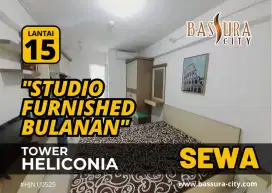 Disewakan Studio Bulanan Towre H Lantai 15 Apartemen Bassura City