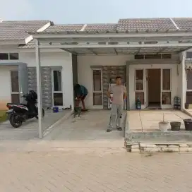 Kanopi baja ringan rumah siap pasang anti karat