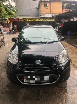 Dijual Cepat! Nissan March 2010 Hitam – Irit, Pajak Hidup, Siap Pakai!