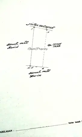 Lahan Cinangka Sawangan Depok 1168m