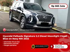 Hyundai Palisade Signature 2.2 Diesel Moonlight Cloud Blue 2022