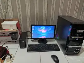 1 set komputer core i3 siap pakai