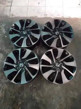 Velg honda brio rs r15 2025 black crome