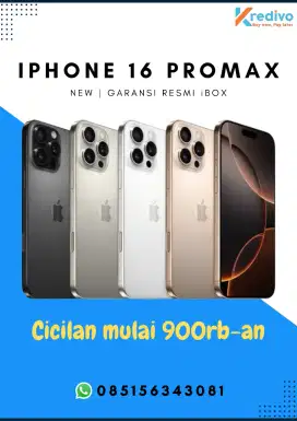 IPHONE 16 PROMAX BISA KREDIT TANPA KARTU KREDIT