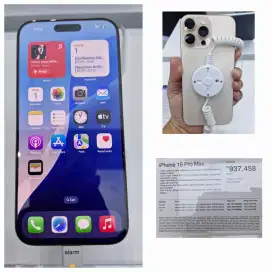 iPhone 16 ProMax 256GB Promo Cicilan Bisa Bunga 0% Tenor 6 / 12 Bulan