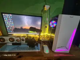 SATU SET PC GAMING EDITING 
AMD RYZEN 3 3200g