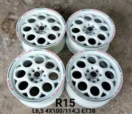 Jual velg murah weld rally r15 4x100 4x114,3 avanza xenia livina jazz