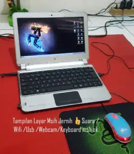Laptop Hp Pav Dm-1 Amd E 350  Ram 4gb sdh Ddr3 Tinggal Pakai