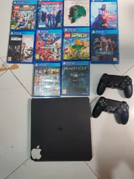 PS 4 PRO 1 TB ( stik 2 CD game 10 )