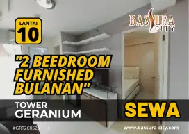Disewakan 2 Bedroom Furnished Bisa Bulanan Apartemen Bassura City