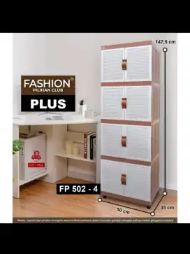 Club Fashion Plus/Pro Susun 4/5, Lemari Pakaian Plastik Aesthetic