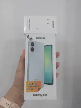SAMSUNG A06 4/128 Garansi resmi sein 1thn