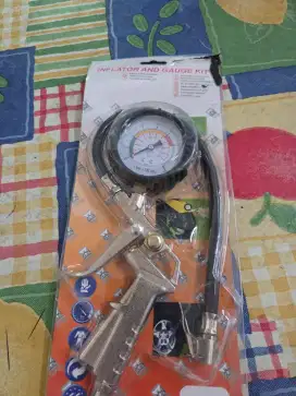 Kepala Pompa dengan Meteran (Inflator)