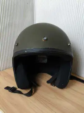 Helm Bogo Warna Army Ukuran M