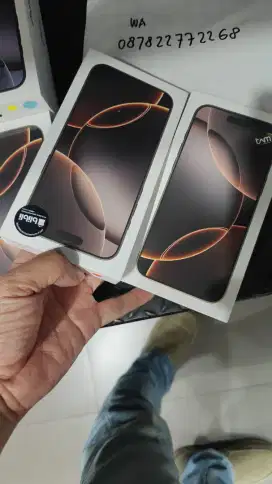 Iphone 16 pro max 256 new