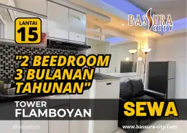 Disewakan 2 Bedroom Furnished Tower Flamboyan Bassura City