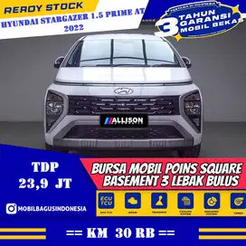 [Low Km] Hyundai Stargazer 1.5 Prime MPV AT 2022 Putih