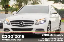 [TDP 9jt] Mercedes Benz C200 Avantgarde 2015 (W205)