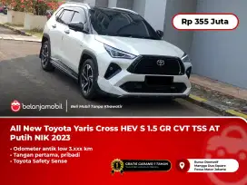 [ LOW KM 3RB ] Toyota Yaris Cross HEV S 1.5 GR CVT TSS AT 2023/2024