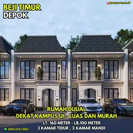 Rumah Dijual Di Beji Timur Dekat Universitas Indonesia Luas dan Murah