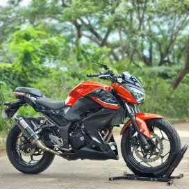 KAWASAKI Z250 ORANGE 2017 KM 10K PAJAK HIDUP