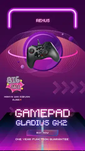 Gamepad rexus GX2