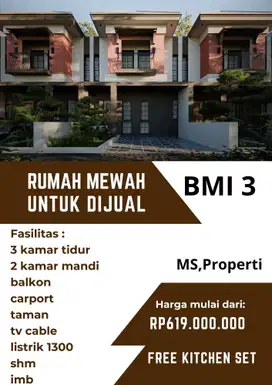 Rumah mewah bukit mekar indah 3