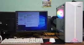 1 SET Komputer PC core i5 gen 4 + Monitor siap online