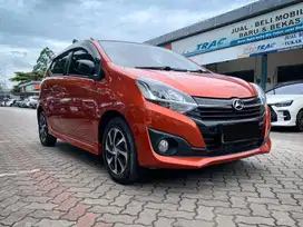 DAIHATSU AYLA X 1.2 AT MATIC 2019 ORANGE KM 33RB