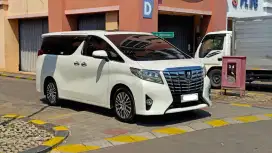 Nego lemes Alphard Q 2017 Executive Lounge Toyota 3.5 AT Putih bs TT