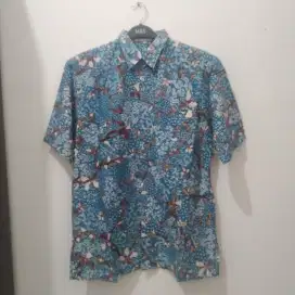 Kemeja Batik Keris Pria Lengan Pendek