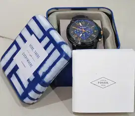 Fossil FS5061 Original Jam tangan watches pria men cowo second branded