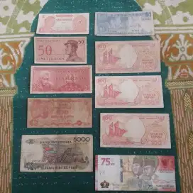 Jual Uang kertas dan logam
