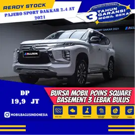 [Sunroof]Mitsubishi Pajero Sport 2.4 Dakar SUV AT 2021 Putih