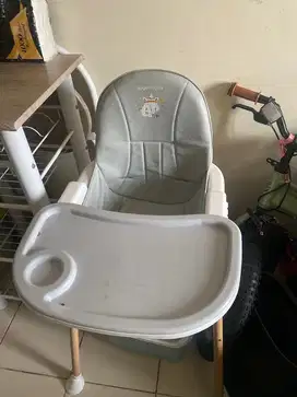 Baby chair 6 in 1 grey