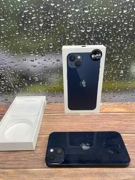 IPHONE 13 128GB BLACK FULLSET IBOX GARANSI PANJANG