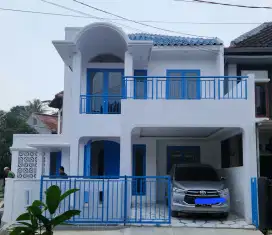 Disewakan Rumah Baru bergaya Santorini