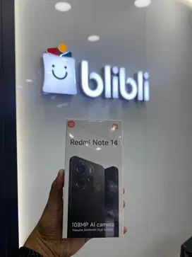 Redmi Note 14 8/256GB Garansi resme ready di Blibli Store JCM